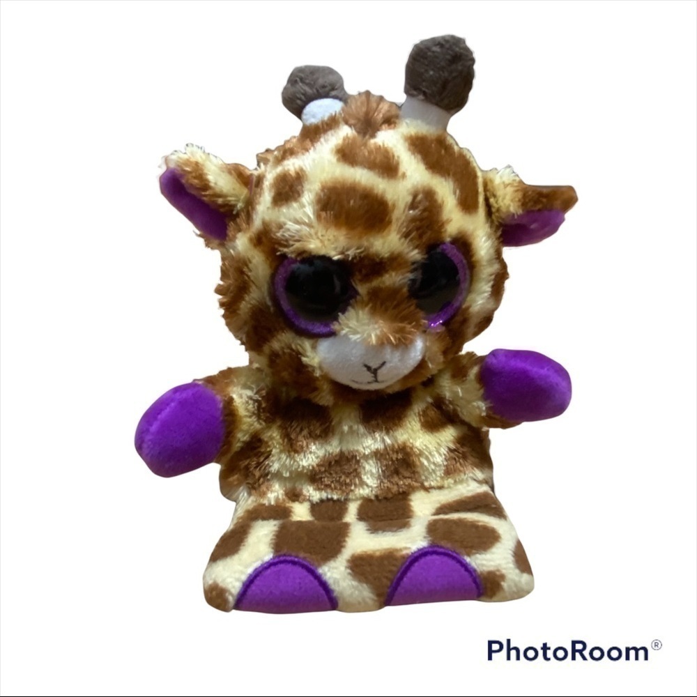 TY Jesse the Giraffe Plush Cellphone Holder TY Silk